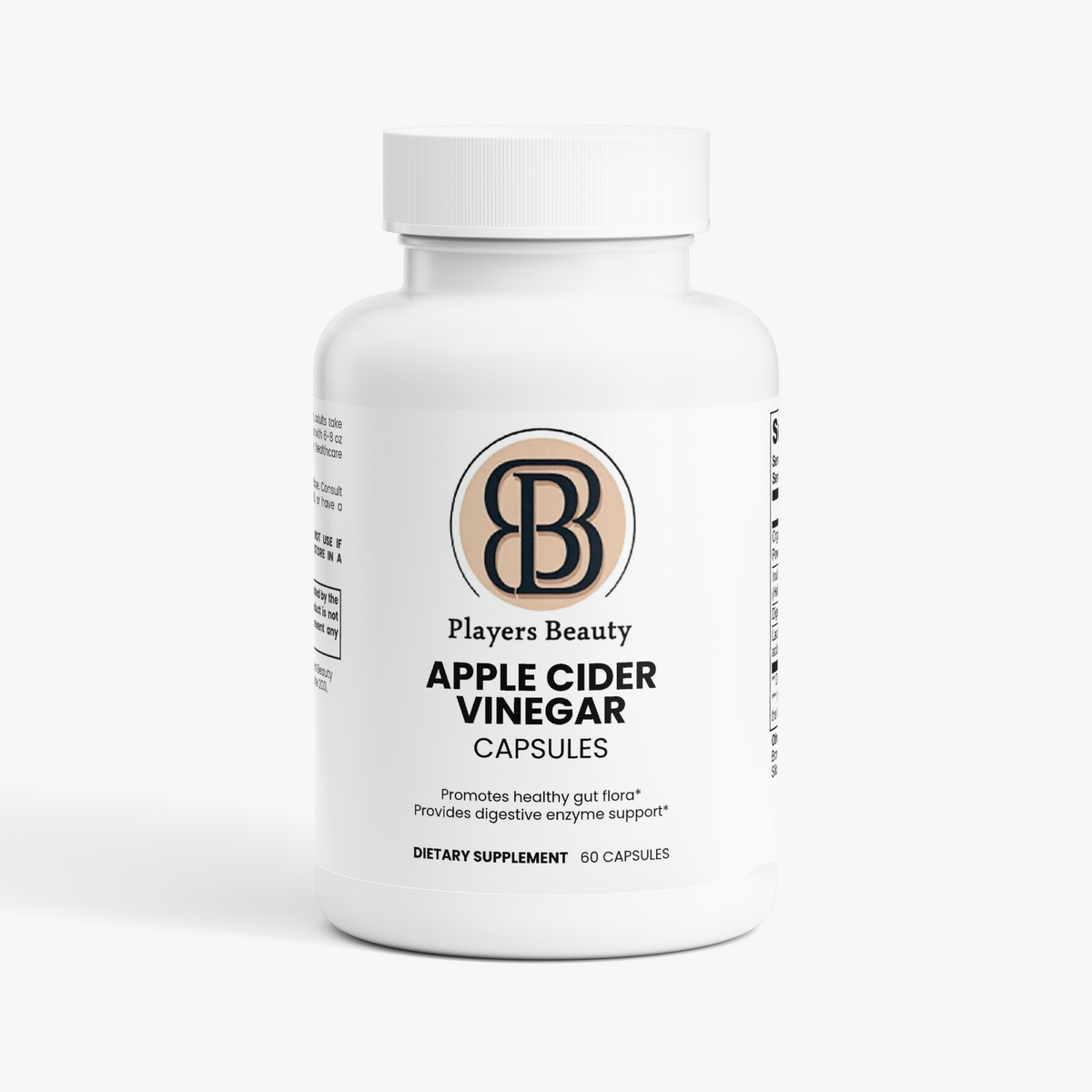 Players Beauty Apple Cider Vinegar Capsules