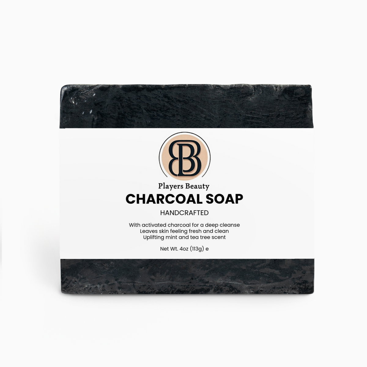 Players Beauty Activated Charcoal Soap