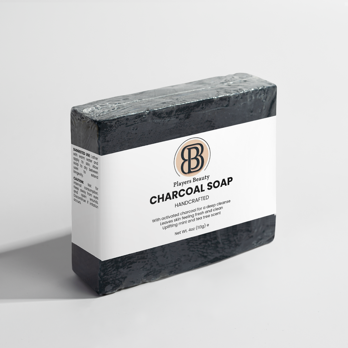 Players Beauty Activated Charcoal Soap