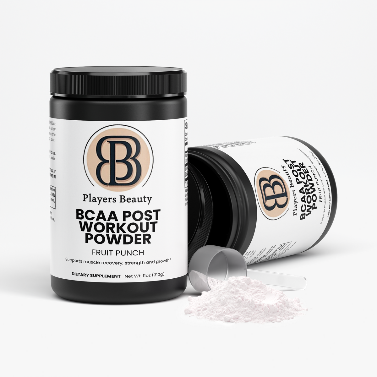 Players Beauty (Fruit Punch) BCAA Post Workout Powder