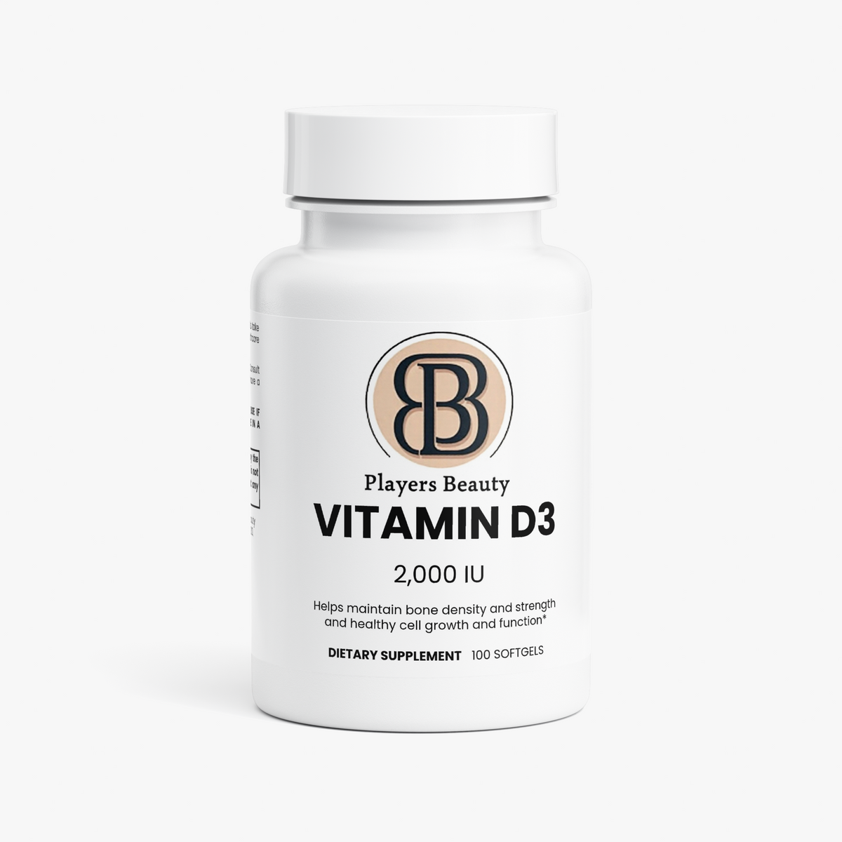 Players Beauty Vitamin D3 2,000 IU
