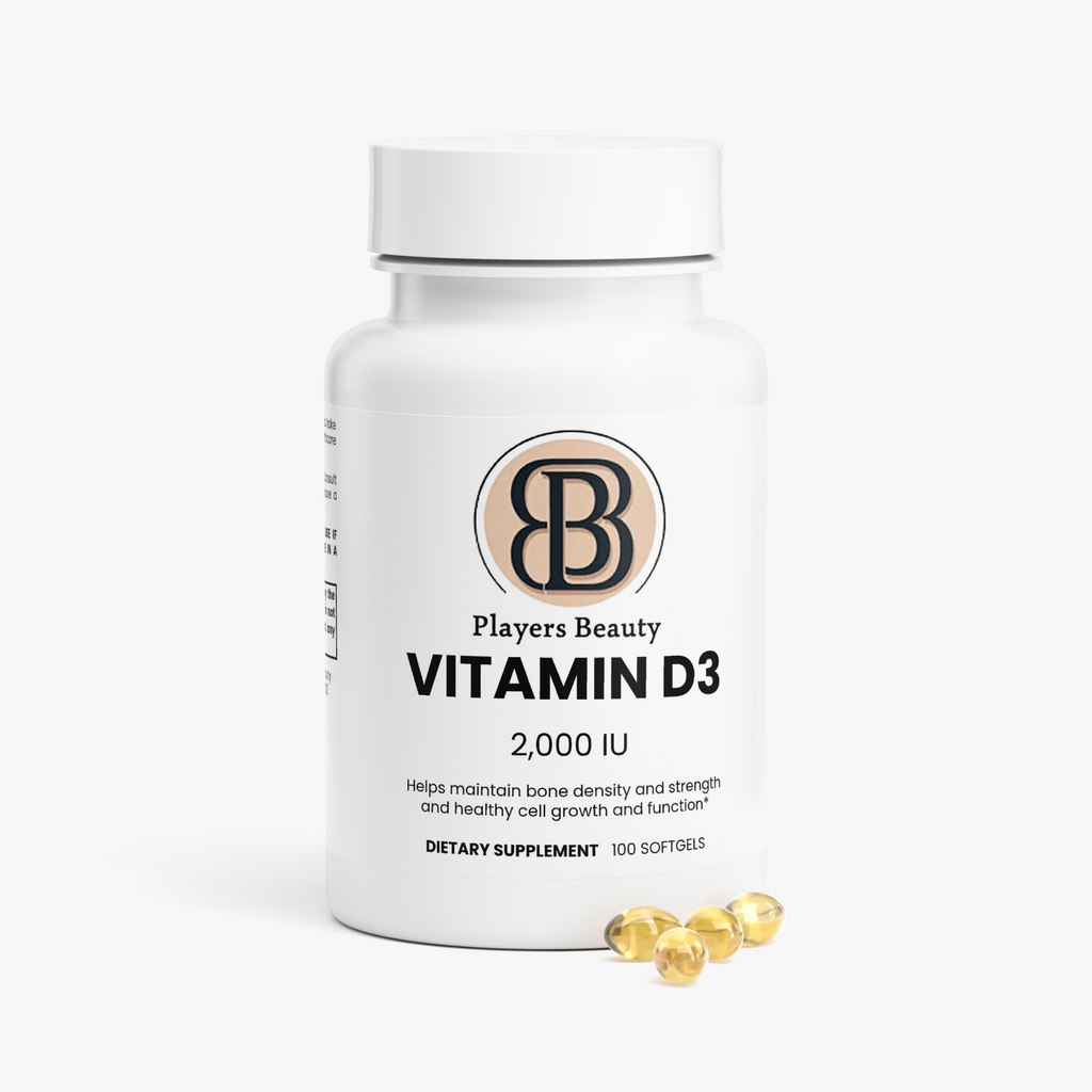 Players Beauty Vitamin D3 2,000 IU