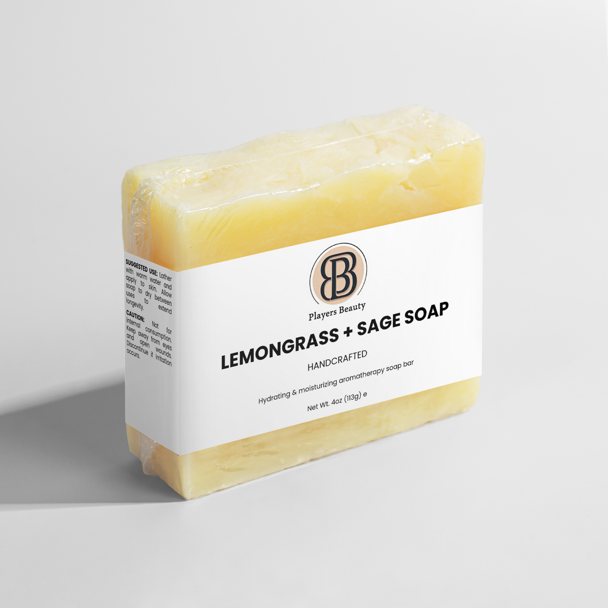Players Beauty Lemongrass + Sage Soap