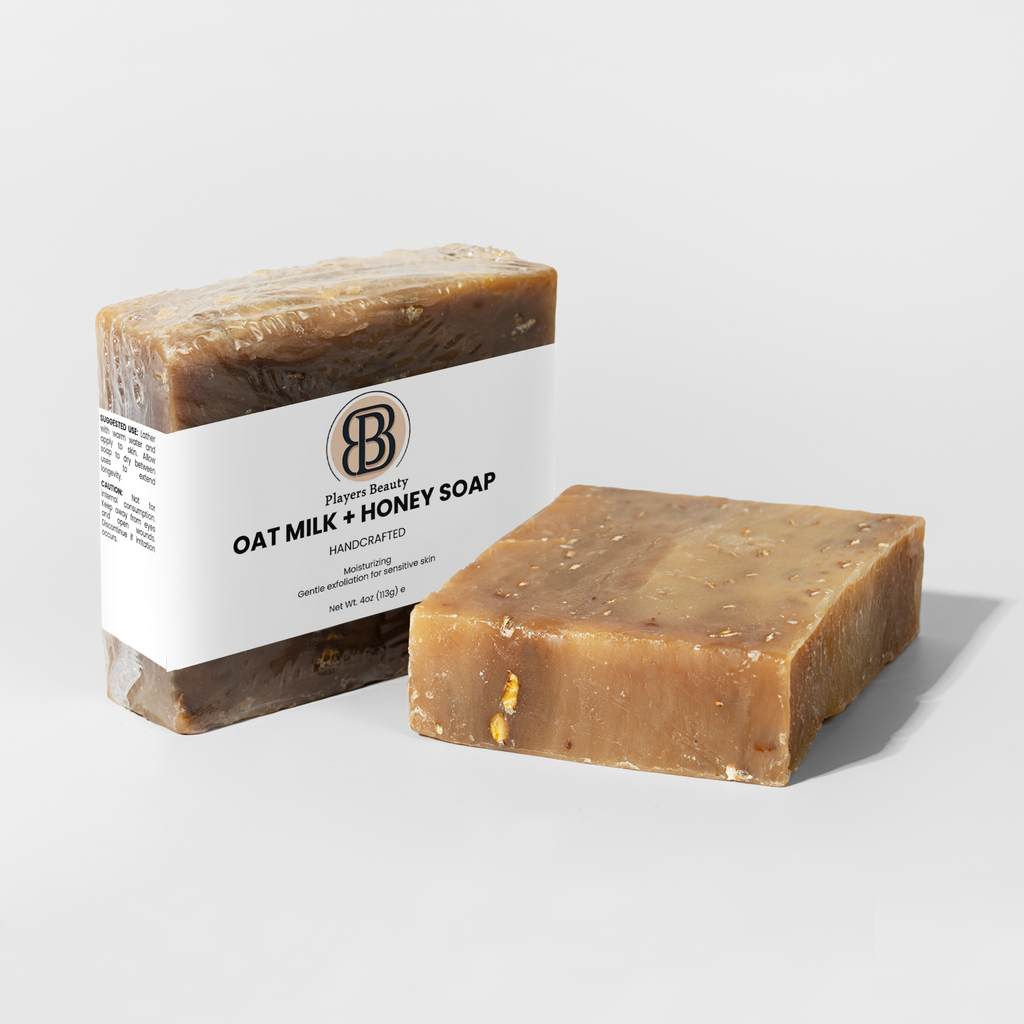 Players Beauty Oat Milk + Honey Soap