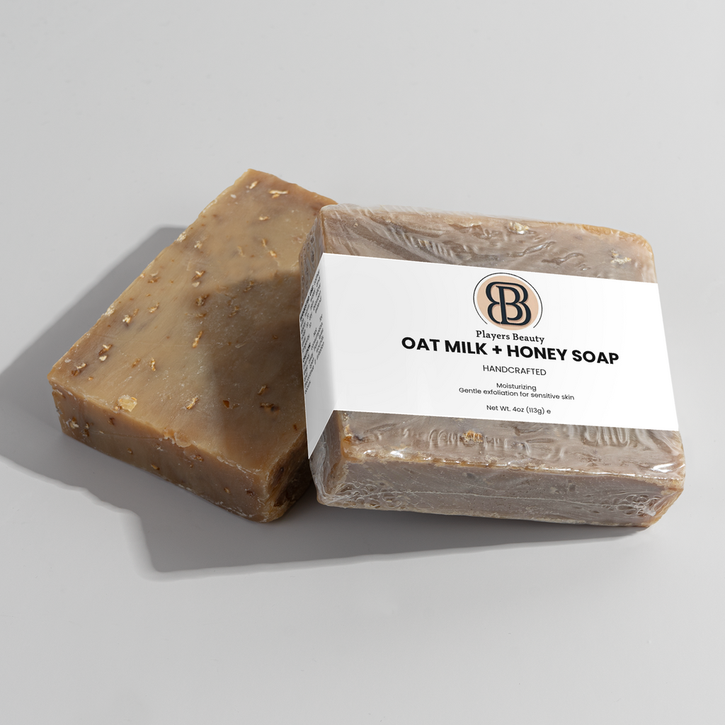 Players Beauty Oat Milk + Honey Soap
