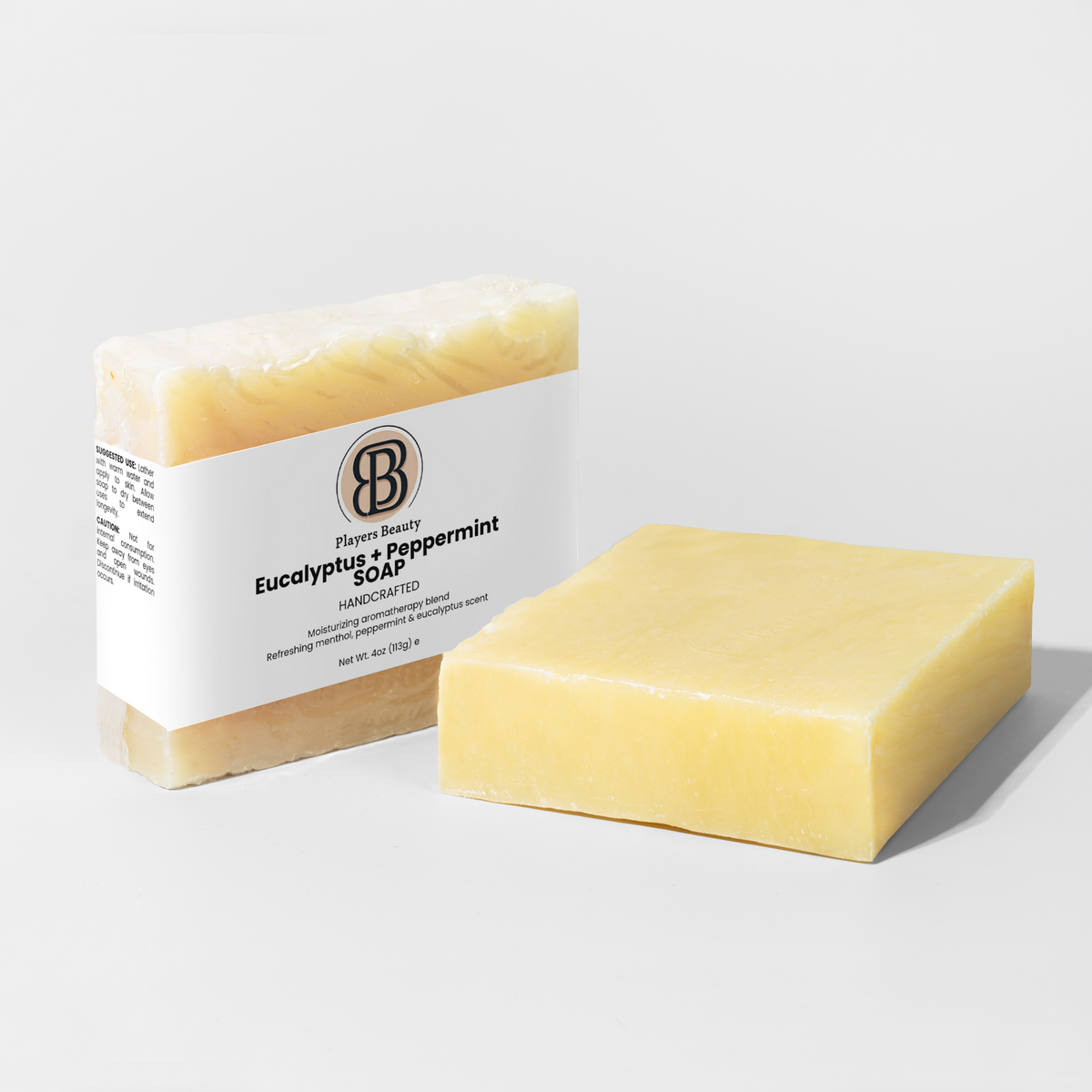 Players Beauty Eucalyptus + Peppermint Soap
