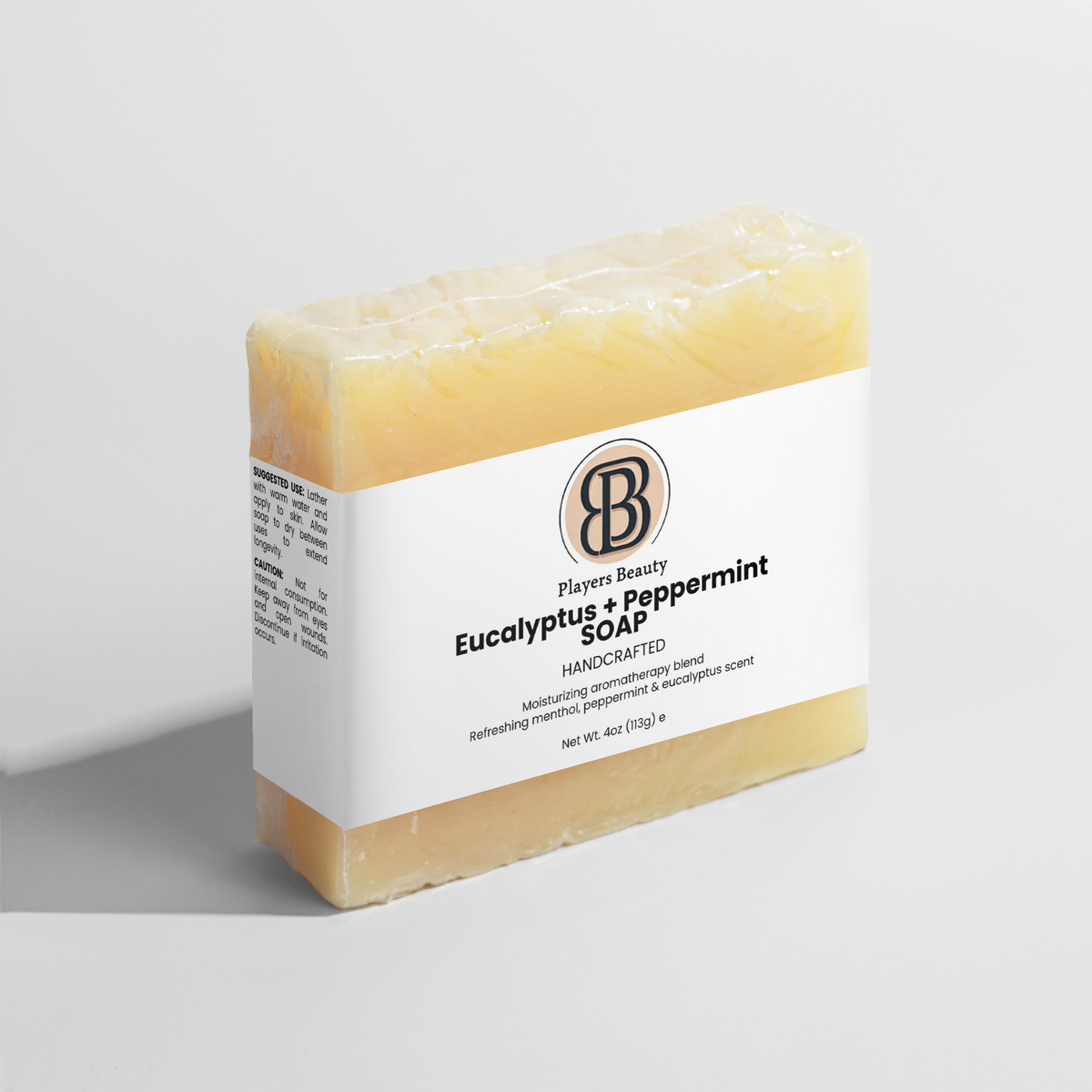 Players Beauty Eucalyptus + Peppermint Soap