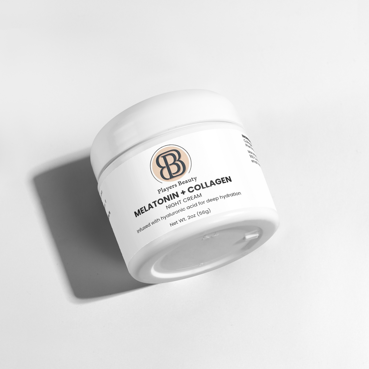 Players Beauty Melatonin + Collagen Night Cream