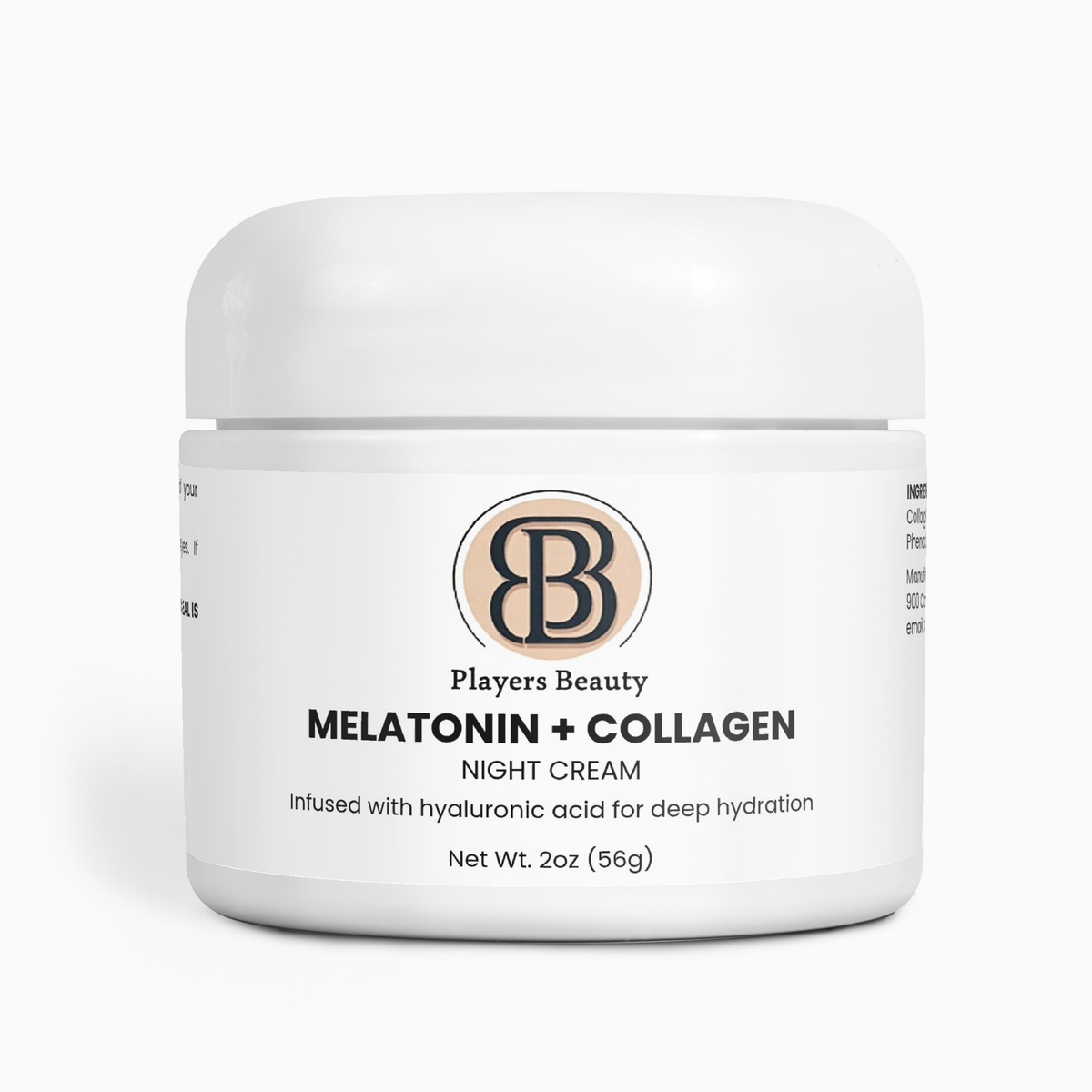 Players Beauty Melatonin + Collagen Night Cream