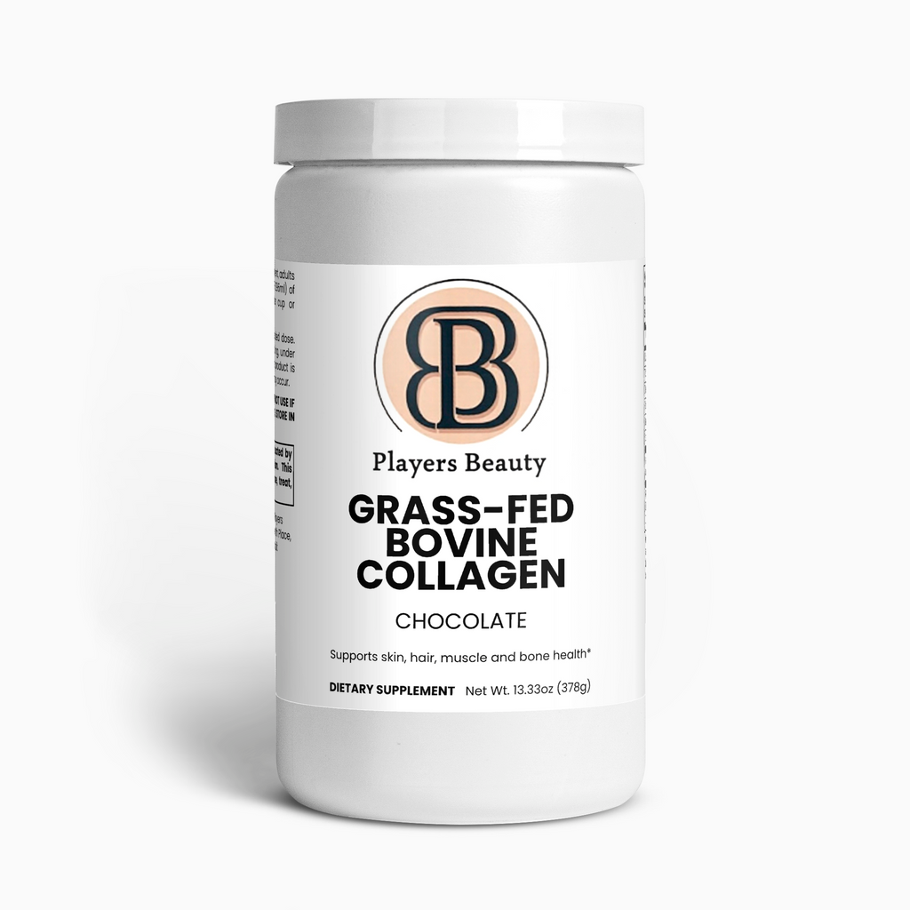 Players Beauty Grass-Fed Bovine Collagen Powder (Chocolate)