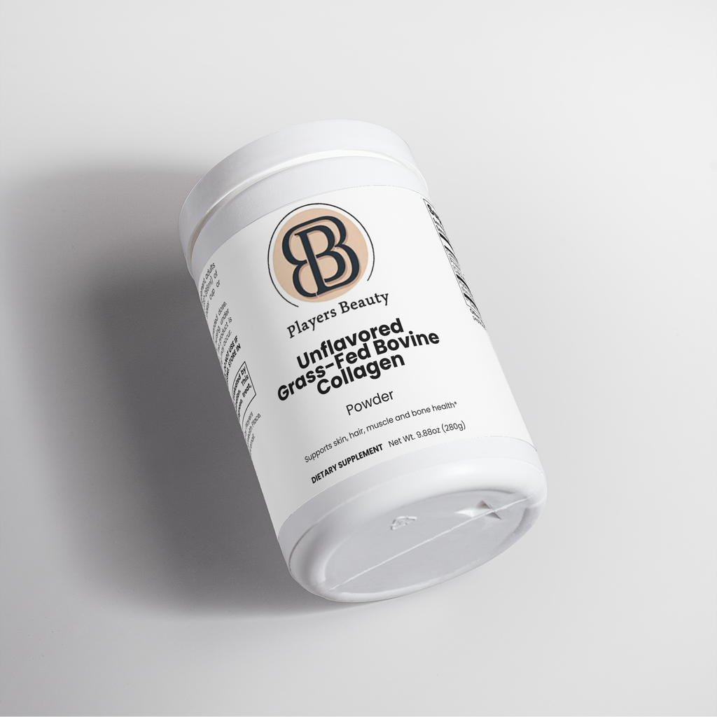 Players Beauty Unflavored Grass-Fed Bovine Collagen Powder