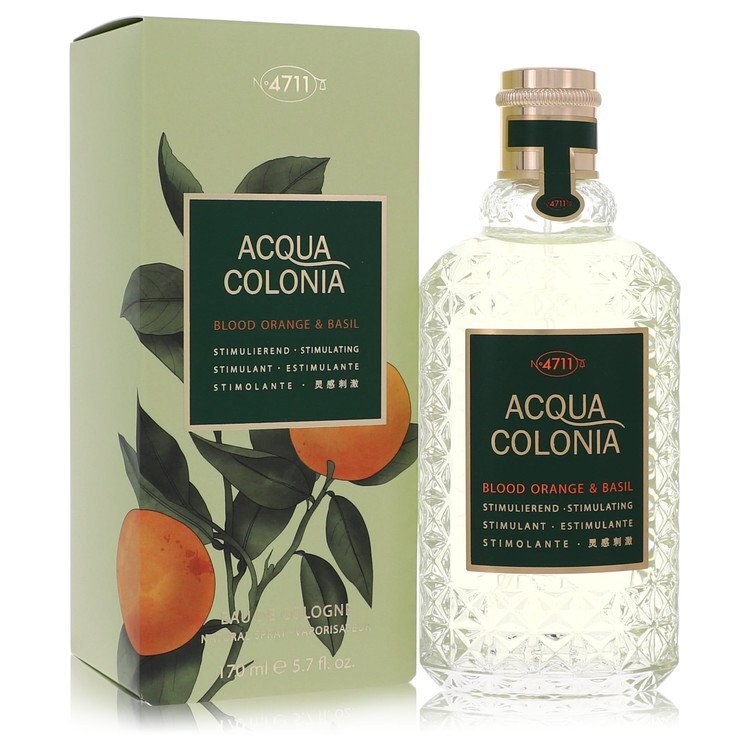4711 Acqua Colonia Blood Orange & Basil Eau de Cologne Spray 5.7 oz for Unisex