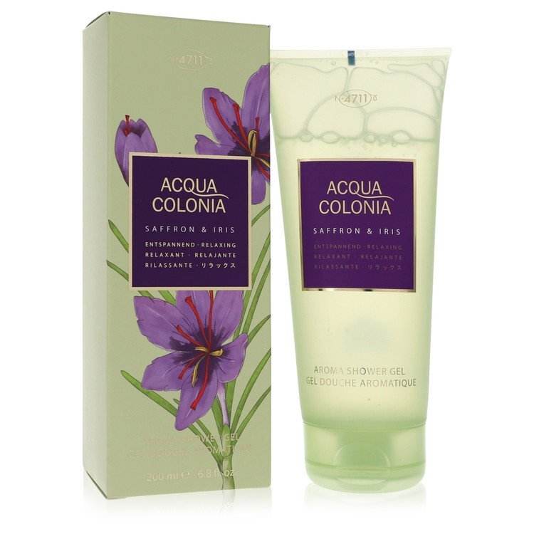 4711 Acqua Colonia Saffron & Iris Shower Gel 6.8 oz for Women