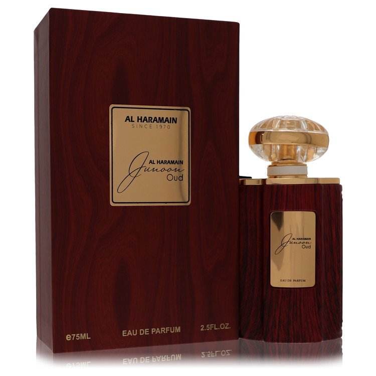 Al Haramain Junoon Oud Eau de Parfum Spray 2.5 oz for Women