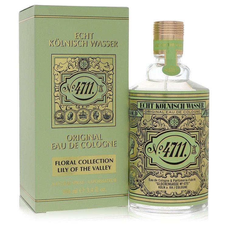 4711 Floral Collection Lily of the Valley Eau de Cologne Spray 3.4 oz for Unisex