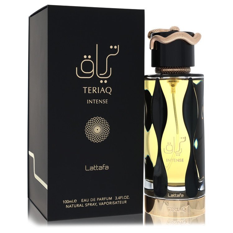 Lattafa Teriaq Intense by Lattafa Eau De Parfum Spray (Unisex) 3.4 oz (Men)