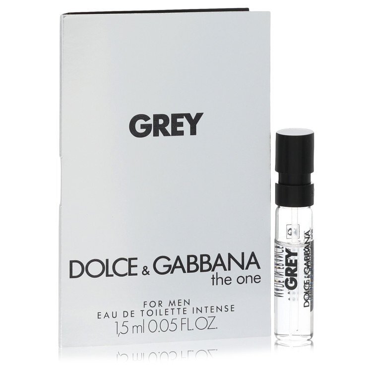 The One Grey by Dolce & Gabbana Vial (sample) .05 oz (Men)