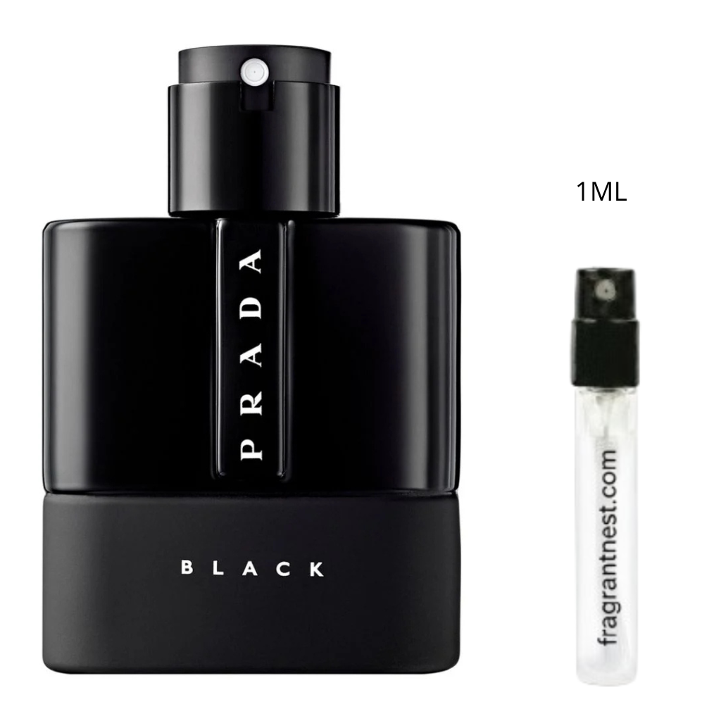 Prada Luna Rossa Black Eau De Parfum Travel Spray | Sample