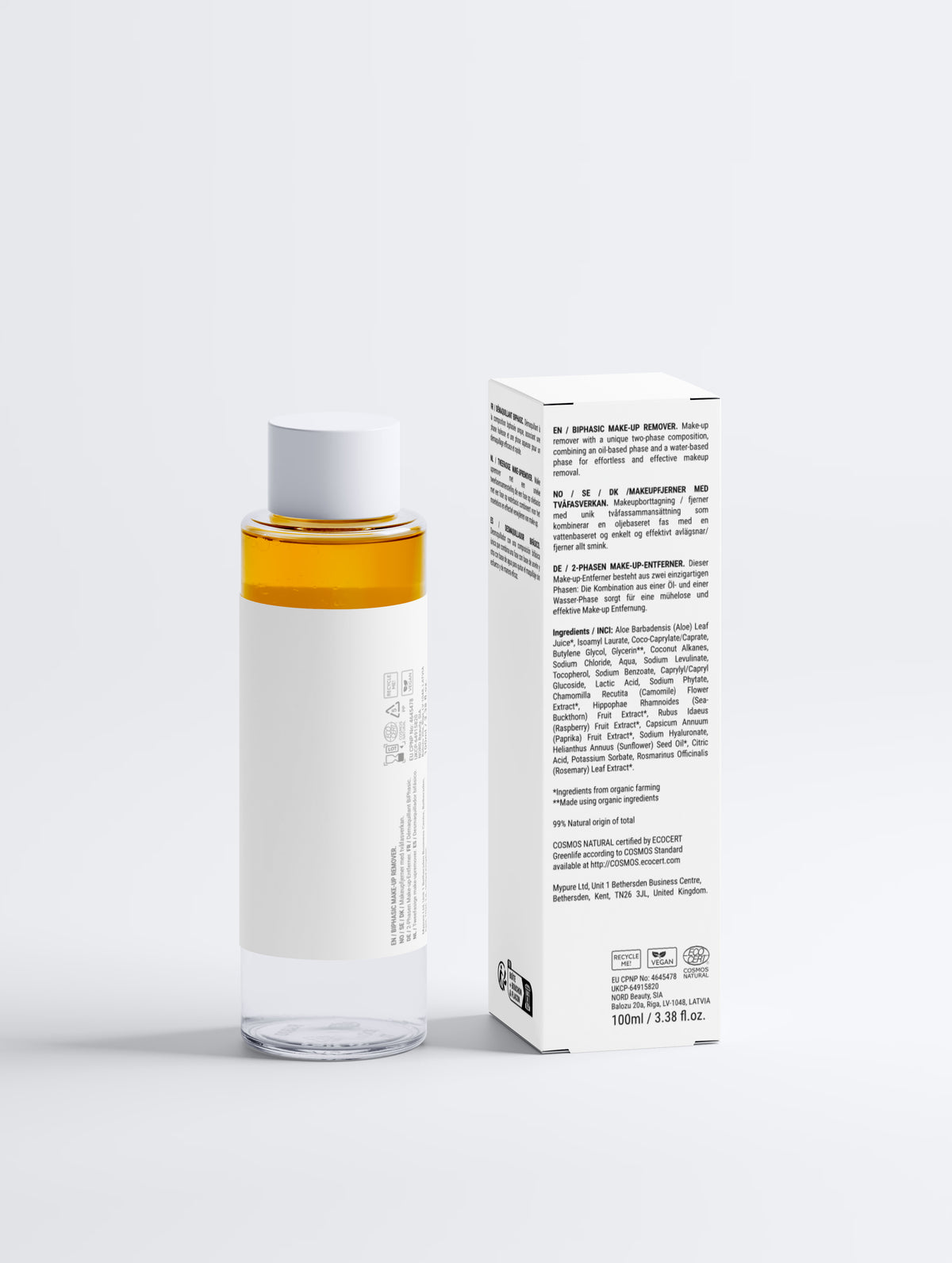 Players Beauty BiPhasic Make-up Remover, Fragrance Free