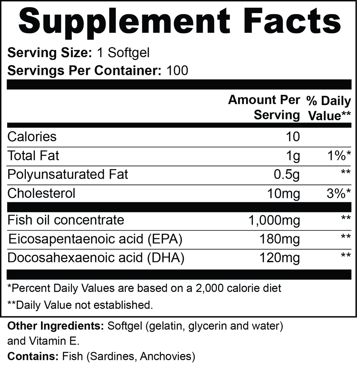 Players Beauty Omega-3 EPA + DHA