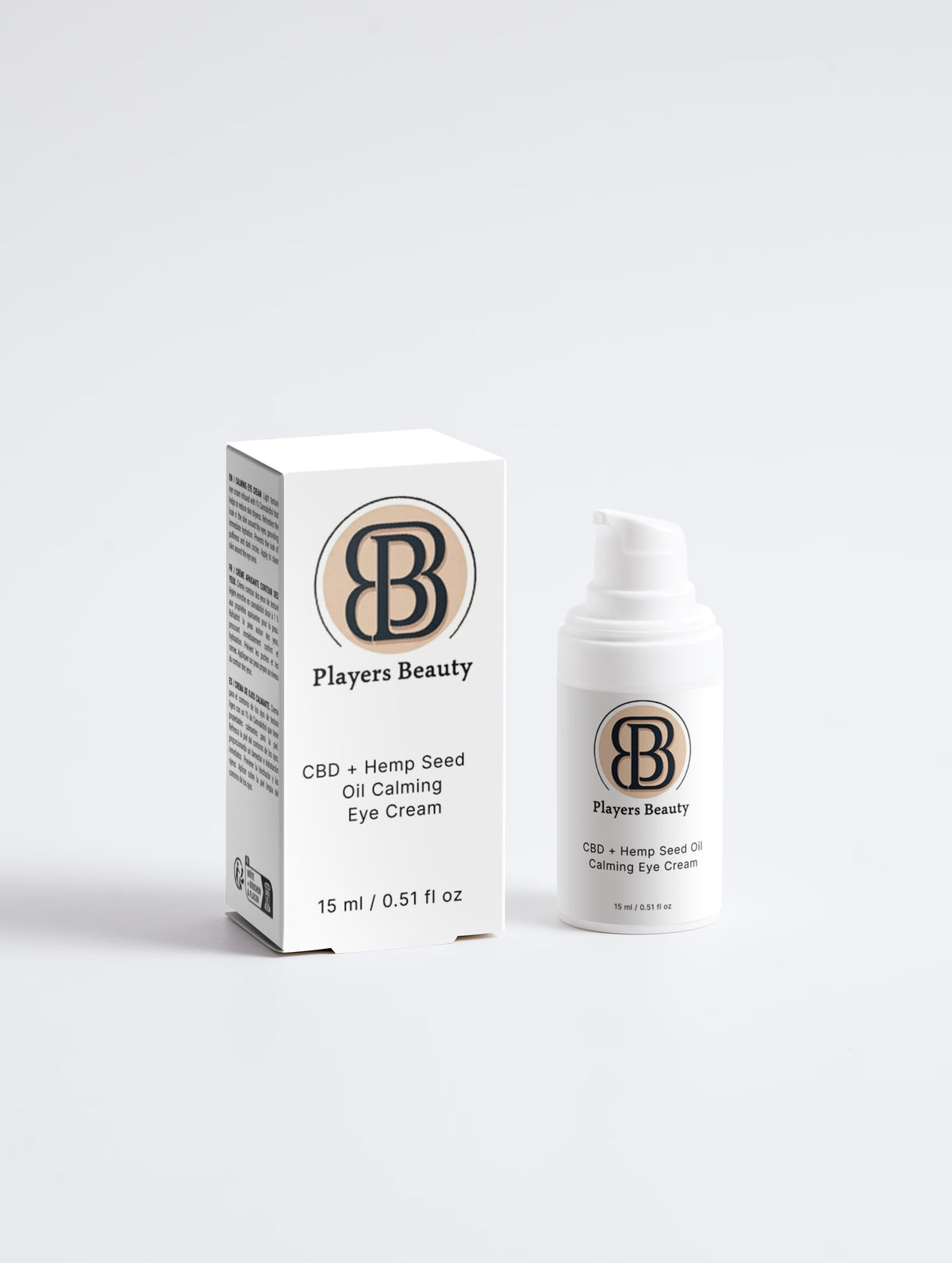 Players Beauty CBD + Hemp Seed Oil Calming Eye Cream
