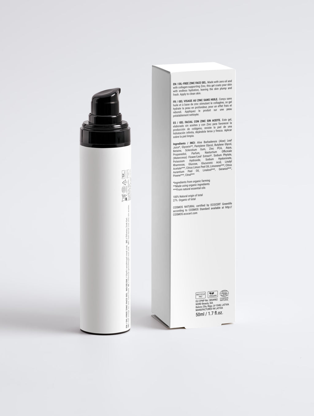 Players Beauty Oil-Free Zinc Face Gel for Men