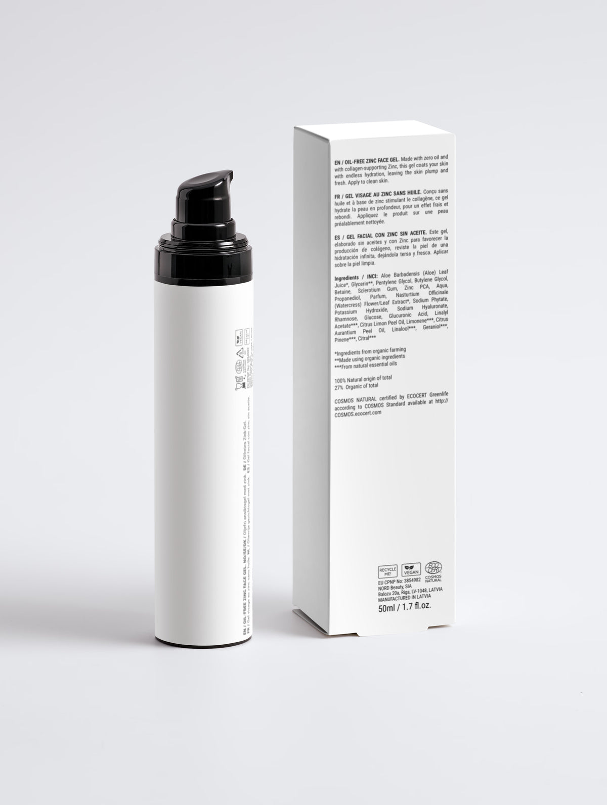 Players Beauty Oil-Free Zinc Face Gel for Men