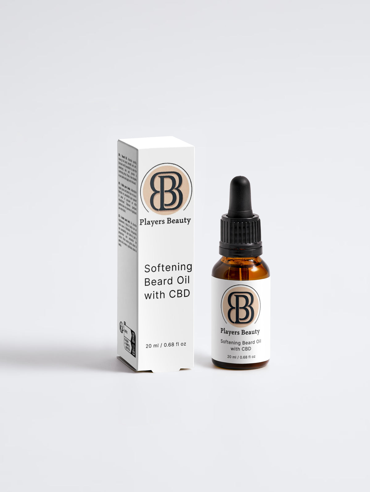 Players Beauty Softening Beard Oil with CBD