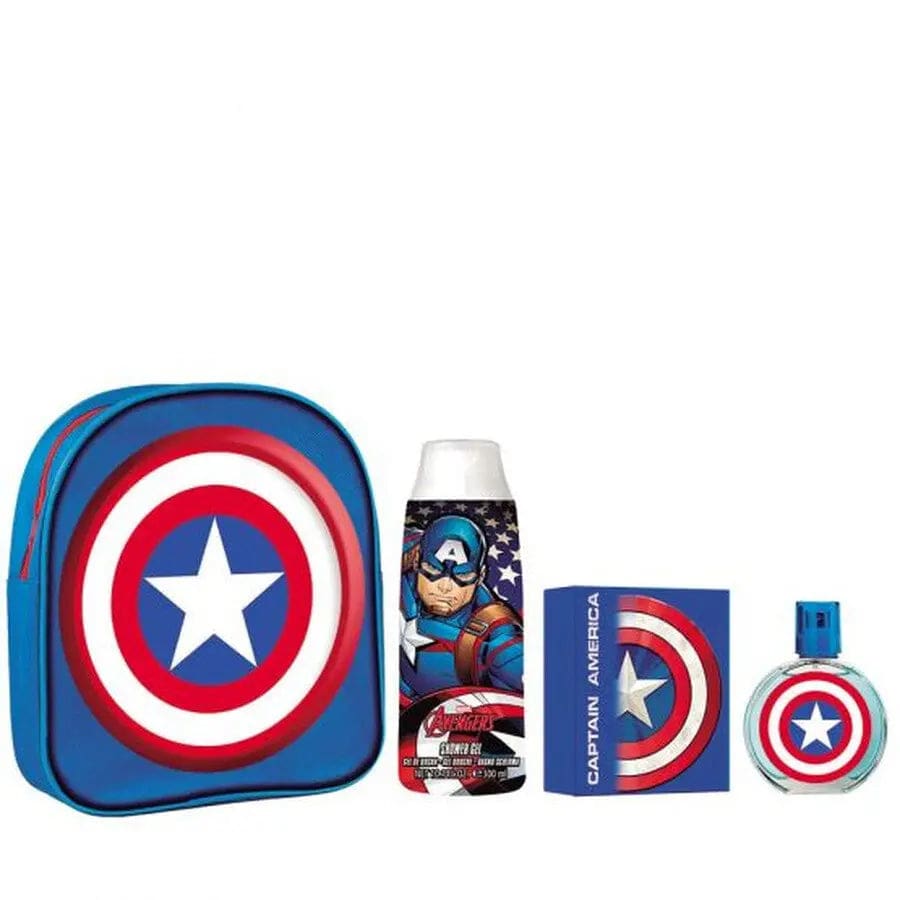 Captain America By Marvel For Men 3Pcs Set EDT Spray