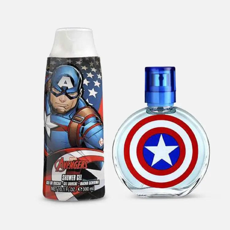 Captain America By Marvel For Men 3Pcs Set EDT Spray