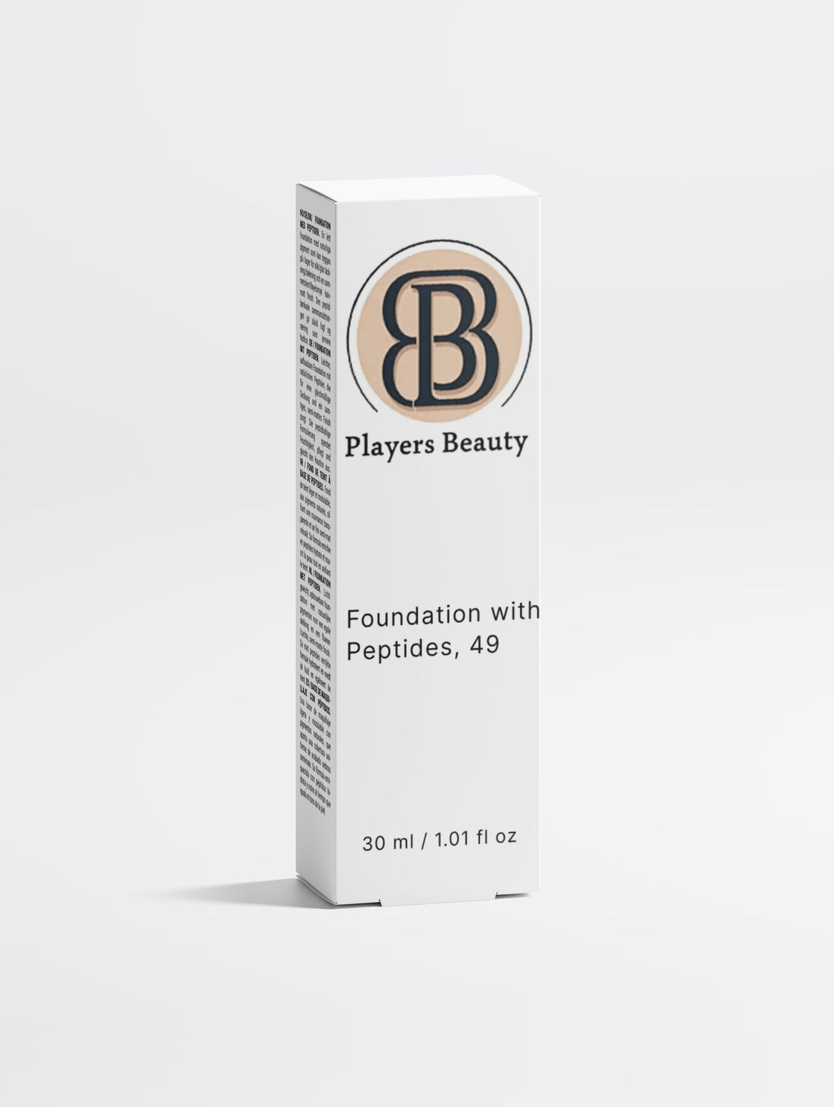 Players Beauty Foundation with Peptides, 49