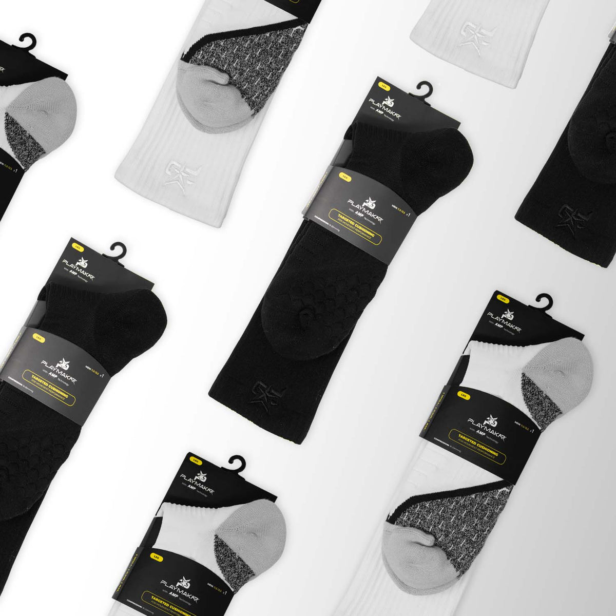 AMP Crew Compression Socks