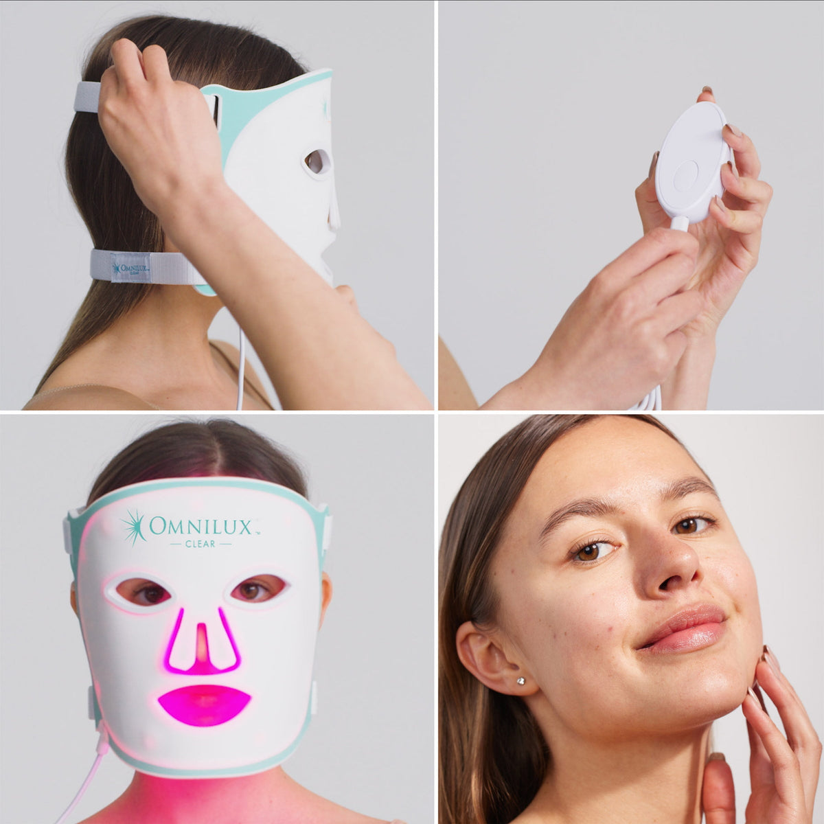 Omnilux Face Contour + Clear Bundle