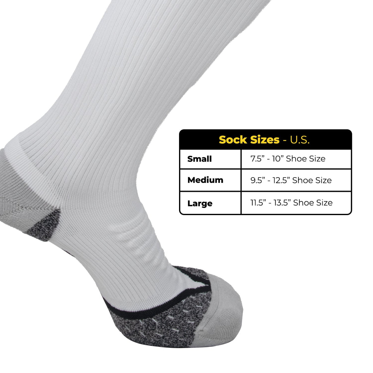 AMP Crew Compression Socks