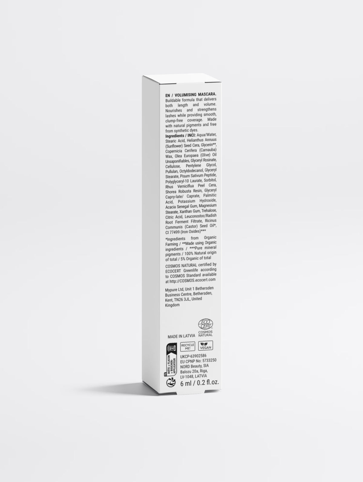 Players Beauty Lengthening & Volumising Mascara