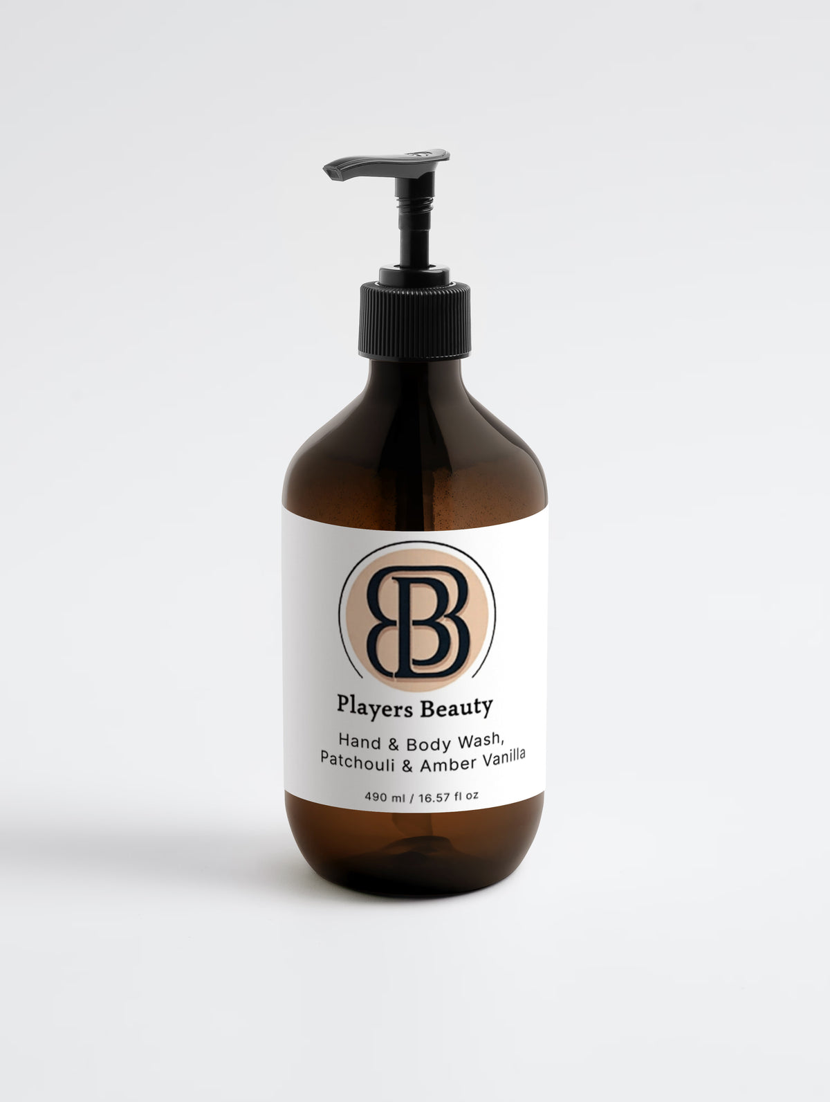 Players Beauty Hand & Body Wash, Patchouli & Amber Vanilla