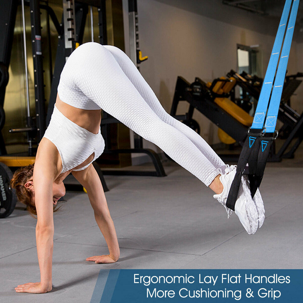 Bodyweight Fitness Resistance Adjustable Straps with Bag