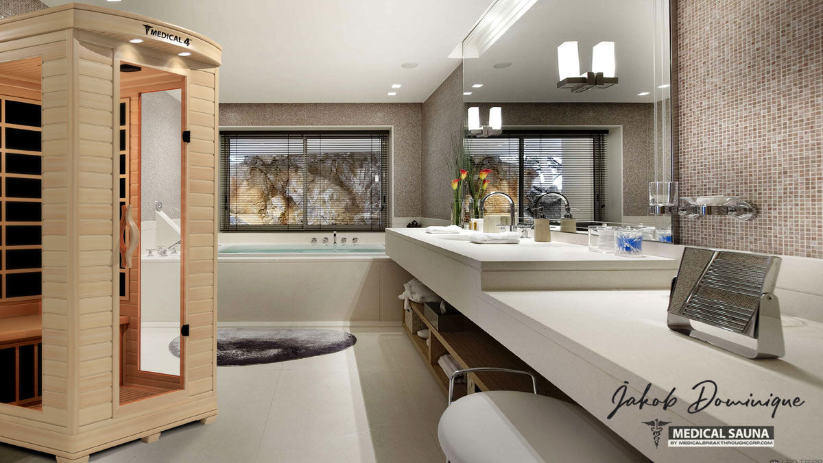 2 Person Home Full Spectrum Infrared Sauna | Medical 4™