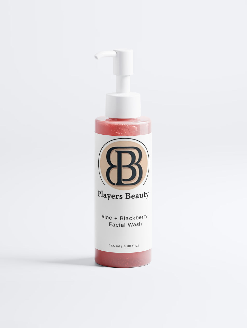 Players Beauty Aloe + Blackberry Facial Wash