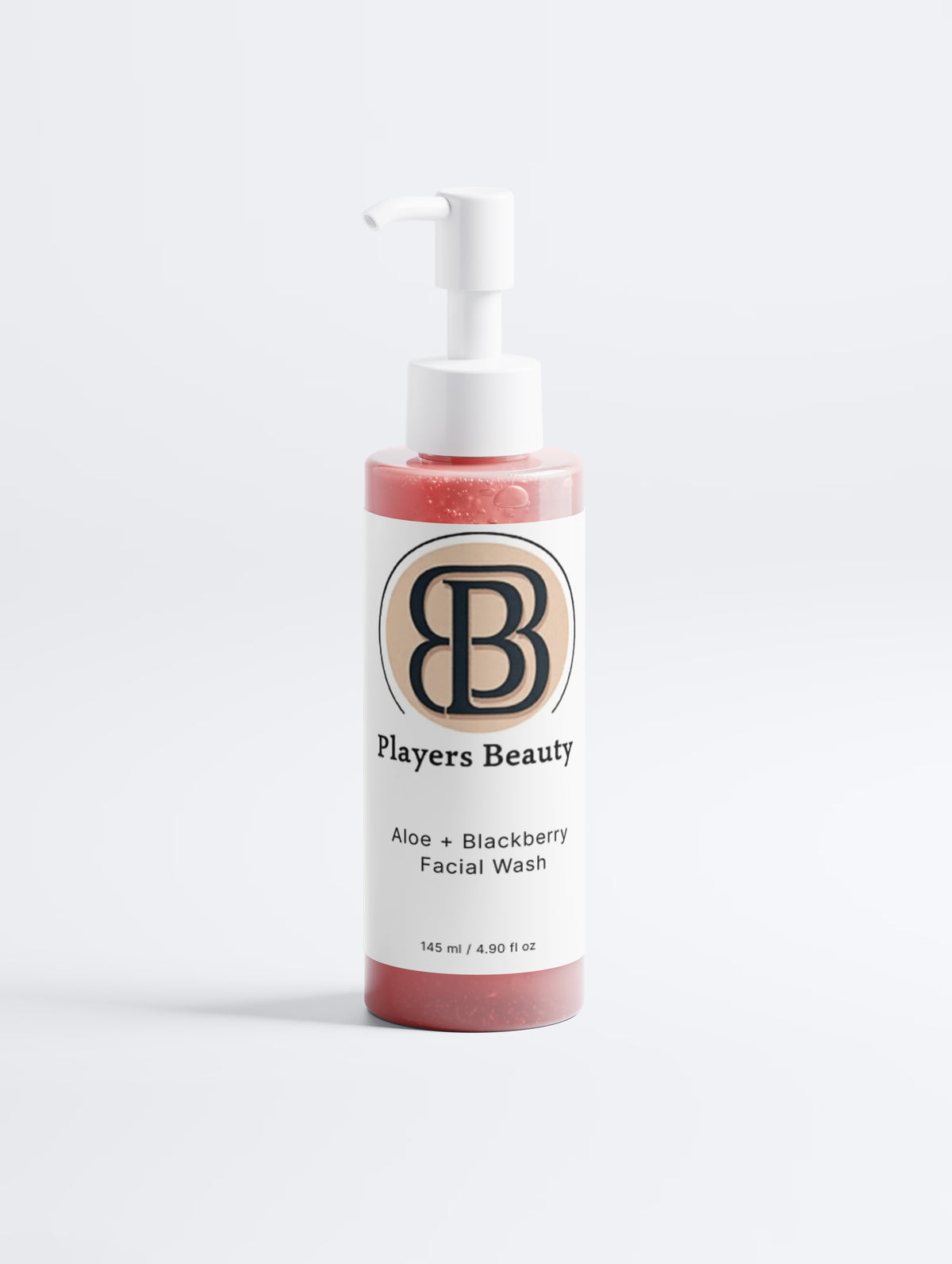 Players Beauty Aloe + Blackberry Facial Wash