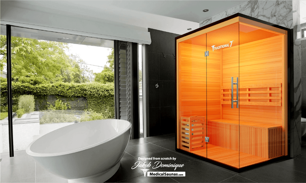 3 Person Home Steam Sauna | Traditional 7™